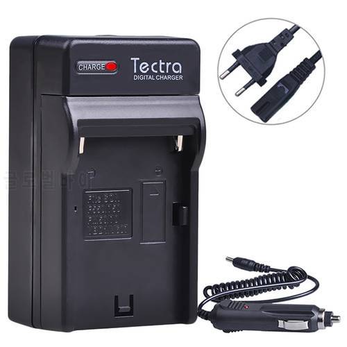 Tectra 1Pcs NP-F550 NP-F570 Battery Charger for Sony CCD-SC55 CCD-TRV81 CCD-TRV90 NPF570 NP F550 Digital Charger+EU US UK Plug