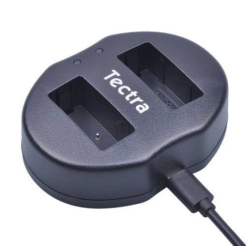 Tectra LP-E17 LPE17 LP E17 USB Dual Charger for Canon EOS 750D 760D 800D 8000D M3 M5 Rebel T6i T6s KISS X8i