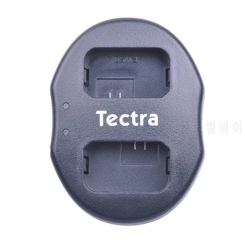Tectra LP-E6 LP E6 LP-E6N Dual 2-Port USB Charger for Canon EOS 5D 5D2 5DS R Mark II 2 III 3 6D 60D 60Da 7D 7D2 7DII 70D 80D