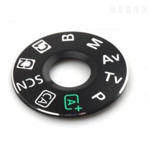 SLR digital camera repair replacement parts 70D top cover mode dial signage / rating plate for Canon