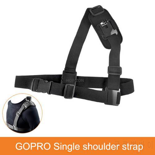 GoPro Accessories Shoulder chest strap Adjustable Chest Mount Harness Belt for GoPro Hero 7 6 5 4 3+ SJ4000 SJ5000 Sport Camera