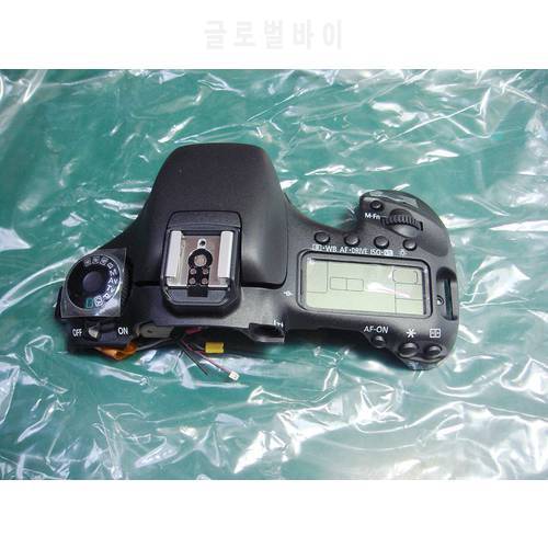 original Top cover assy with Shoulder screen and Push button switch Repair parts for Canon 7D DS126251 SLR