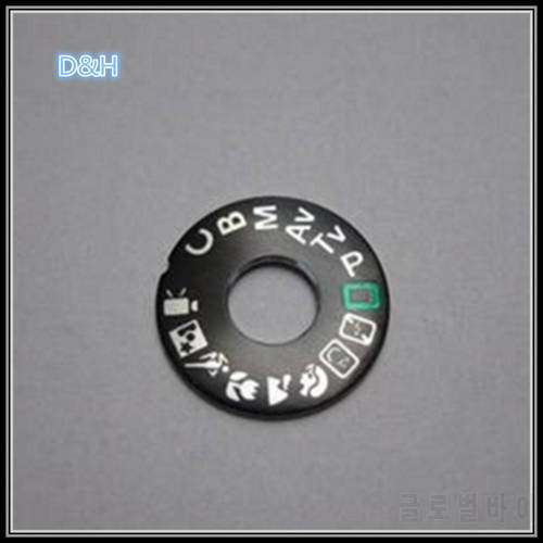 NEW TOP Function Dial Model Button Label for Canon EOS 60D Top Cover Mode dial Oem Digital Camera Repair Part