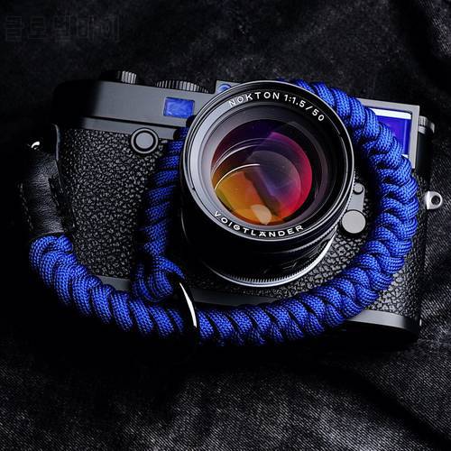 Climbing Nylon rope Camera Wrist Strap Hand Strap for Camera Leica Canon Fuji Nikon Olympus Pentax Sony
