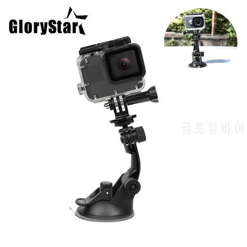7CM Suction Cup for Gopro Hero 9 8 7 6 5 Black OSMO SJ4000 Xiaomi Yi 4K Mijia 4 k H9 with Tripod Adapter Go Pro Sports Accessory