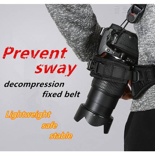 Decompression Quick Rapid DSLR SLR Camera Belt waist band Photography Adjustable Strap Outdoor Bike for Canon Nikon Sony Pentax