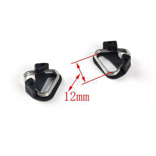 50pairs Camera Rings Hook Replacement Alloy Split Ring Triangle for Canon Nikon Camera Shoulder Strap lanyard