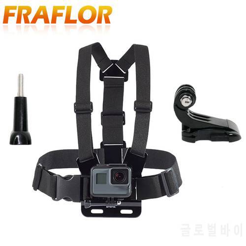 Shoulder Strap Accessories For Gopro Mount Action Camera Accessories For Go pro Hero 5 6 Chest Hand Strap For Gopro Xiaomi Yi 4K