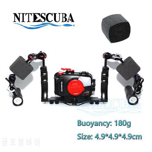 NiteScuba FAXS Jumbo Float Kit Buoyancy underwater float for Ultralight / INON / Sea&Sea Arms/WEEFINE/NITESCUBA Arms