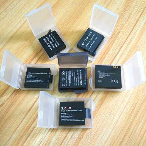 Battery Case Storage Box Cover for GoPro Hero 10 9 8 7 5 Xiaomi Yi Mijia SJ4000 SJ6/8 Pro SJ9 C30 EKEN H9 T5E Camera Accessories
