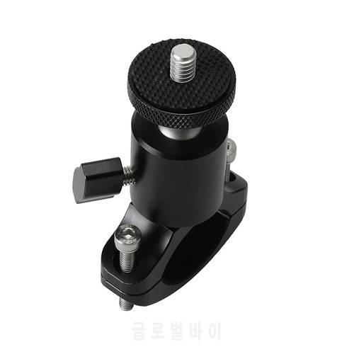 360 Rotation Ball Head Motor Bicycle Handlebar Mount Holder Seat Post Clip Bracket Clamp for GoPro 11 10 9 Insta360 One Camera