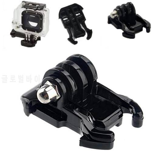 Foleto Black Buckle Mount Base Activity Connector Adapter Quick Release Base for Hero5 4/3+ 3 sports action Camera accesssories
