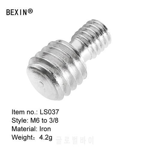 M6 to 3/8 inch conversion screw Adapter Camera Screw for Tripods Ball Head and Quick Welease Plate