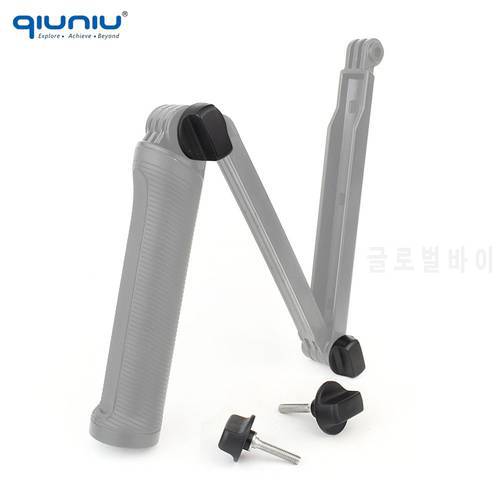 QIUNIU 2pcs Replacement Tripod Monopod Thumb Screws 3 Way Bolts Thumb Screw Repair Parts For GoPro 3-Way Grip Tripod Bracket