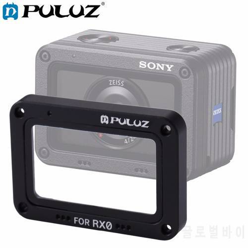 PULUZ for Sony RX0 /RX0 II Aluminum Alloy Flame+Tempered Glass Lens Protector & Screws and Screwdrivers For Sony RX0 Accessories