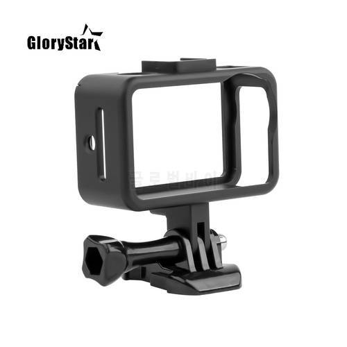 GloryStar Premium Aluminum Protective Frame Housing Case Shell For Dji Osmo Action Camera Mount cage frame Protection Framework