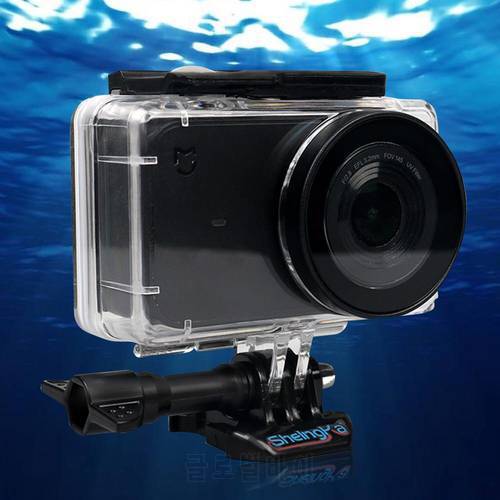 Gosear Waterproof Protective Case Shell Housing for Xiaomi Xiao Mi Mijia 4K Action Camera Diving Surfing Underwater Photography