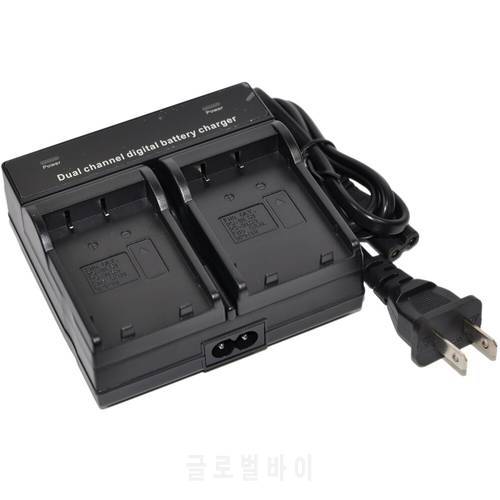 Battery Charger AC Dual For BLH-1 BLH1 EOM-D E-M1 Mark II Digital Camera