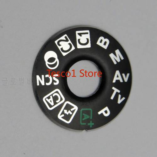 New Top Cover Function Dial Model Button Label For Canon 80D Camera Repair Part