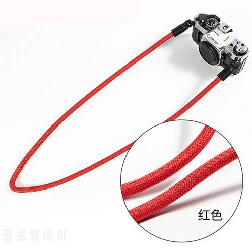 Strong Nylon Camera Rope Mountaineering Camera Shoulder strap retro Neck Strap Belt SLR Accessories Part