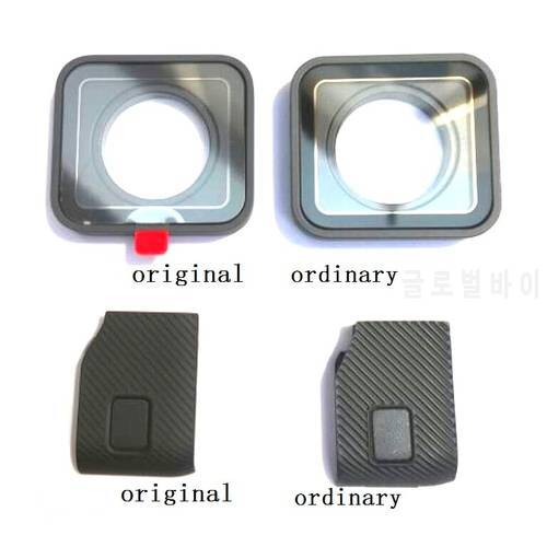 Original Accessories For GoPro Hero 11098765 Black Sports Camera Front Door/Faceplate/UV Filter Glass Lens/USB Cap Battery Cover