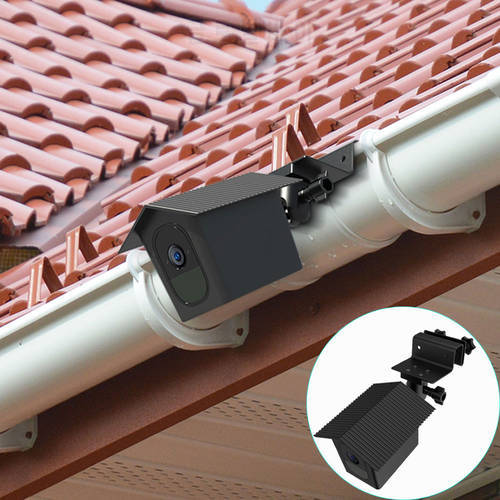for Arlo Pro 2/Arlo Pro Camera Outdoor Gutter Mount with Weatherproof Protective Case Surveillance Camera Mounting Brackets