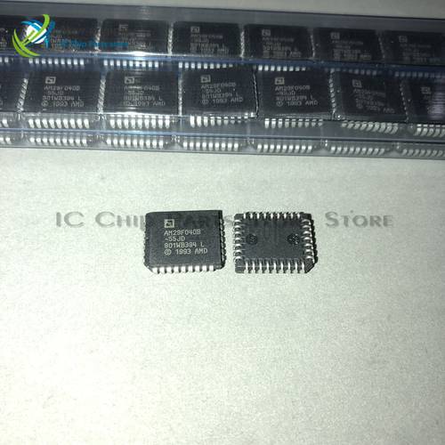 10/PCS AM29F040B-55JD AM29F040B PLCC32 Integrated IC Chip New original