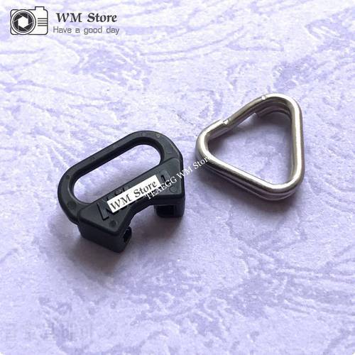For Nikon D800 D7000 D700 D750 D4 D4S D5 D850 D5500 D5600 Shoulder Belt Hook Lid Straps Ring The Triangle Earrings LOCK