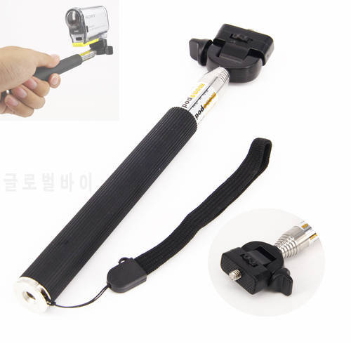 Portable Handheld Self-Timer Selfie Stick Action Monopod For Sony Action Cam Camera For X3000R AS100V AS200V AS3000R AS50 RX0