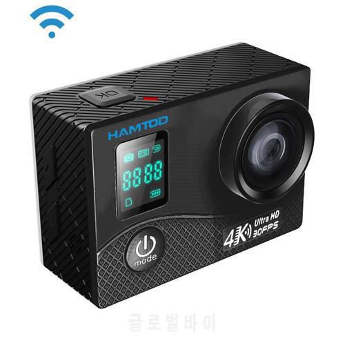 4K WiFi Camera Waterproof Case Allwinner V3 Program 0.66 inch Front Screen 2.0 inch LCD Screen 170 Degree Wide Angle Lens