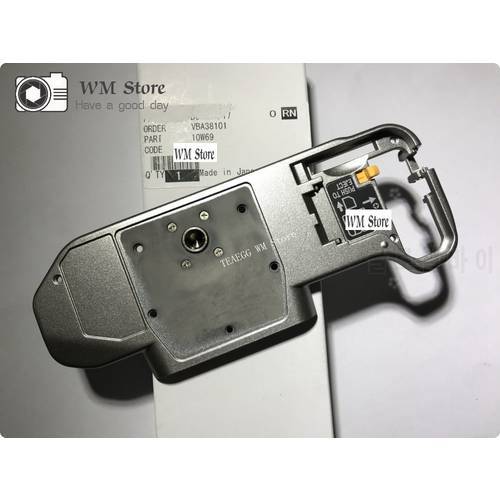 NEW ( Silver ) For Nikon DF Bottom Cover Case Plate Base Camera Repair Part Replacement Unit