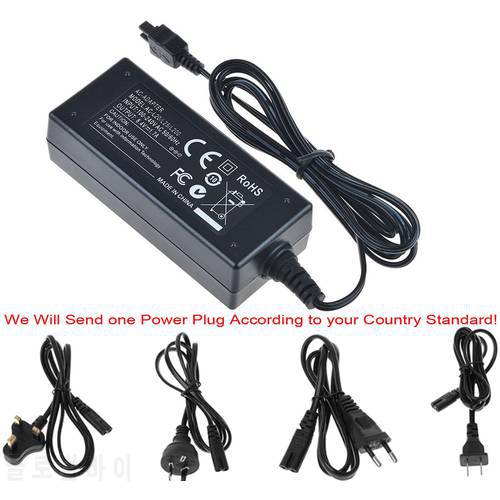 AC Power Adapter Charger for Sony DCR-DVD203, DCR-DVD803, DCR-DVD805, DCR-DVD808, DCR-DVD810, DCR-DVD850 Handycam Camcorder
