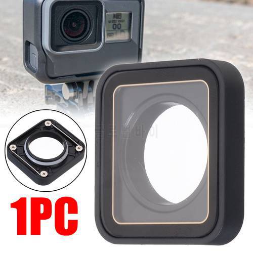 1PC High Quallity Camera Clear Glass Lens Protection Case Cover Replacement UV Lens Part Black For Go Pro Hero 5 6 7