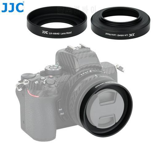 JJC HN-40 Camera Lens Hood Compatible with Nikon NIKKOR Z DX 16-50mm F3.5-6.3 VR Lens for Nikon Z50 Zfc Z fc Z5 Z6 Z6II Z7 Z7II