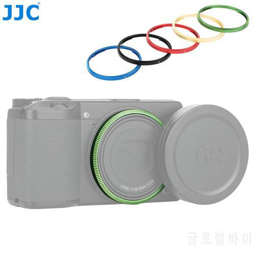 JJC Durable Aluminium Lens Ring For Ricoh GR III GRIII GR3 Camera Replaces Ricoh GN-1 Lens Decoration Ring Cap