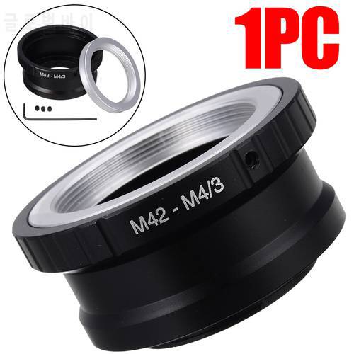 Mayitr 1PC Camera Lens Adapter Ring M42 Lens To An Micro 4/3 M4/3 MFT Mount For O-lympus Pen for Panasonic Lumix G