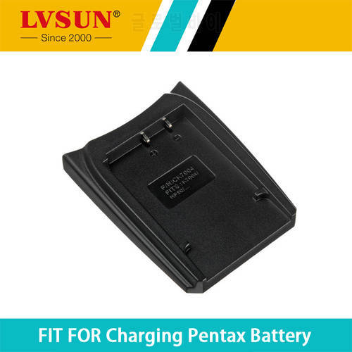 LVSUN Rechargeable Battery Adapter Plate Case for Pentax D-Li68/Li122 fujifilm NP-50/50A Kodak KLIC-7004 Type Battery Charger