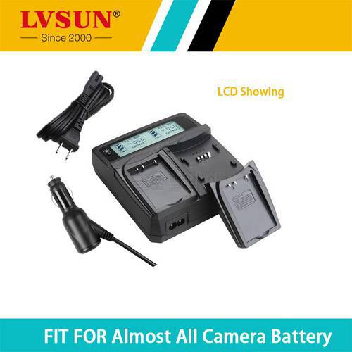 LVSUN Camera Battery VW-VBN130 VW VBN130 VWVBN130 Dual Channel Car/ AC Charger For Panasonic HDC-TM900 HDC-SD800 HDC-HS900K