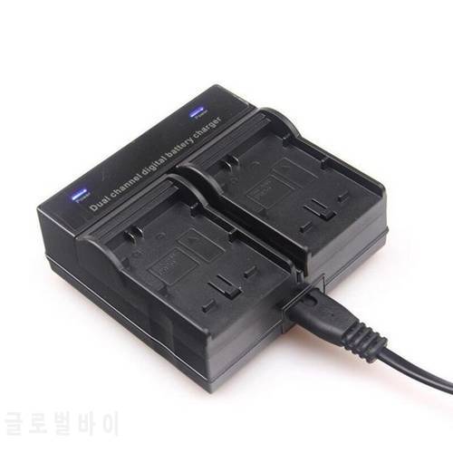 Dual Channel Battery Charger For SONY NP-FV100 FV70 FV50 FH100 FH70 FH60 FH50 FP90 FP71 FP70 FP60 FP51 FP50