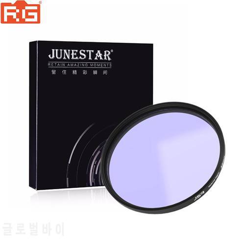 Optical Glass 46/49/52/58/62/67/72/77/82mm Clear-Night Filter Multiple Layer Nano Coating Pollution Reduction for Night Sky/Star