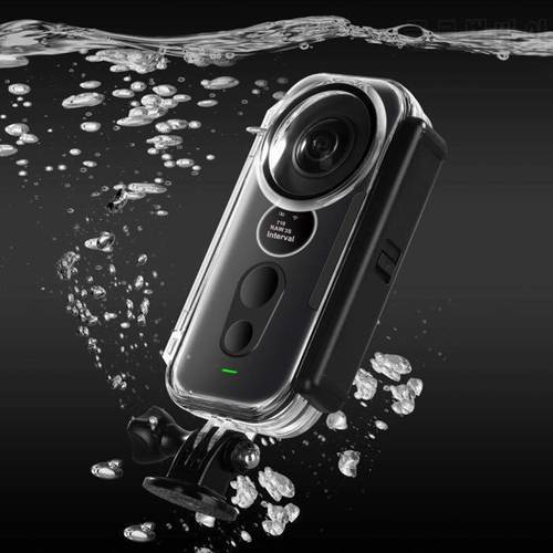 New For Insta 360 One X Waterproof Housings Protective Case Shell For Insta360 One X Panoramic Cam Diving Box Cover Accessories