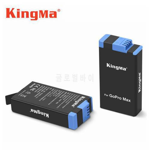 New 1400mAh Battery For GoPro Max Rechargeable Lithium Battery 360 Panoramic Action Camera Batteries Accessories
