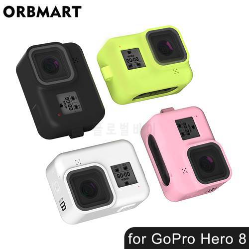 Silicone Case for GoPro Hero 8 Protective Silicone Case Skin Housing Cover Bag for GoPro Hero 8 Black Action Camera Accessories