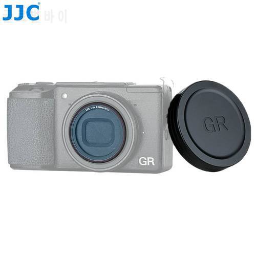 JJC Lens Cap Cover and L39 Ultra Slim Multi-Coated UV Filter For Ricoh GR IIIx GR III GR II GR3x GR3 GR2 Camera Lens Protector