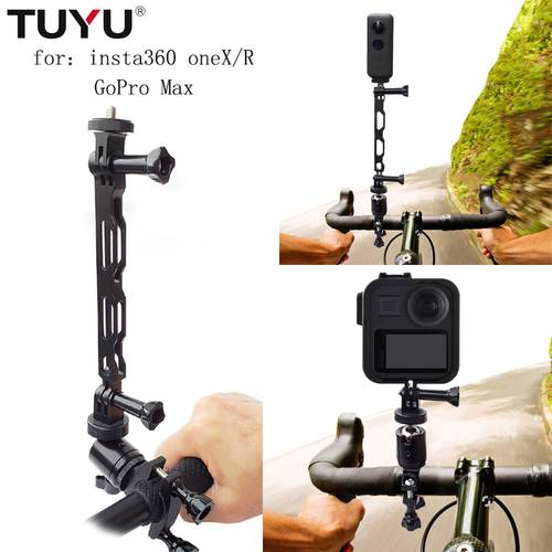 TUYU Insta360 ONE X /EVO aluminum alloy motorcycle bike stand for Insta 360 One X camera, for Insta 360 ONE X camera accessories