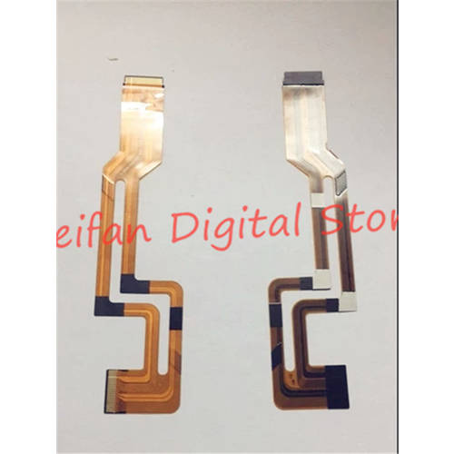 2PCS LCD hinge rotate shaft Flex Cable for Sony DCR-HC17E HC19E HC21E HC22E HC24 HC32E HC33E HC39 HC42 HC43 Video Camera