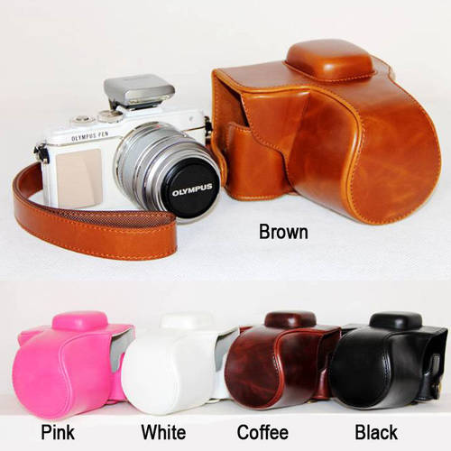 Pu Leather Hard Camera Case Bag Cover for OLYMPUS Pen E-PL7 EPL7 E-PL8 EPL8 EPL9 E-PL9