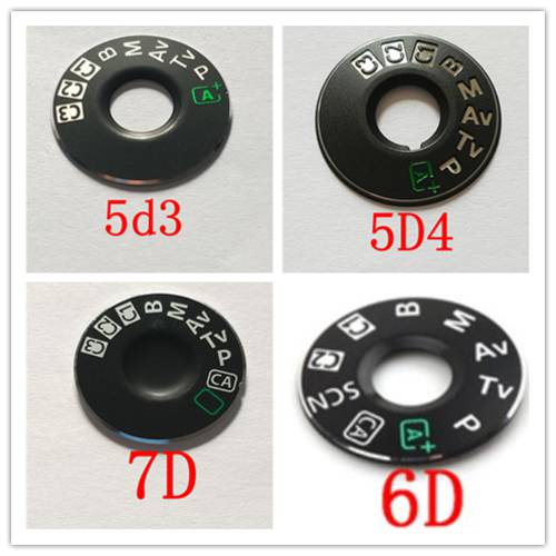 For Canon 5D3 6D 5D2 5DII 5DIII 5D4 5DIV 5D MARK IV mode dial pad, turntable patch, tag plate nameplate Camera repair parts