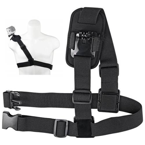 For Gopro Accessories Shoulder Strap Mount Sports Camera Shoulder Chest Strap Supports Belt For Gopro Hero 8 7 6 5 4 For YI DJI