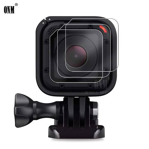 Tempered Glass Protector For Gopro Hero 4 Session Hero 5 Session Lens Scratch-Resistant Protective Film Go Pro Accessories